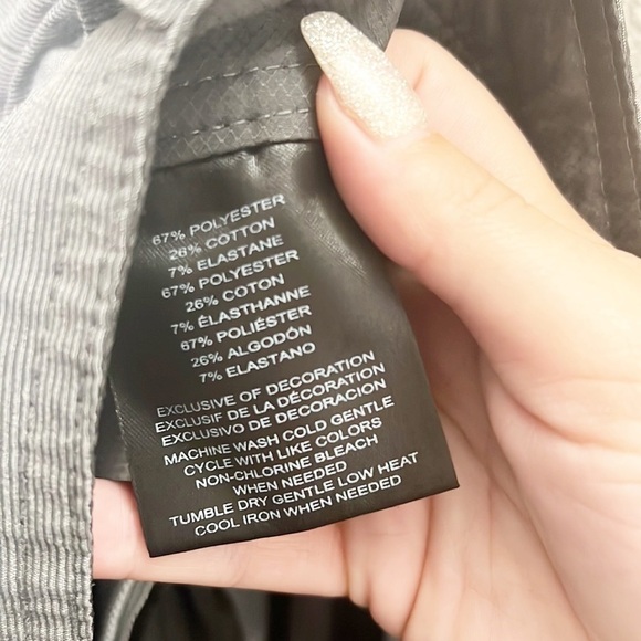 Hang Ten Mens Gray Plaid Flat Front Board Style Shorts - Picture 11 of 12